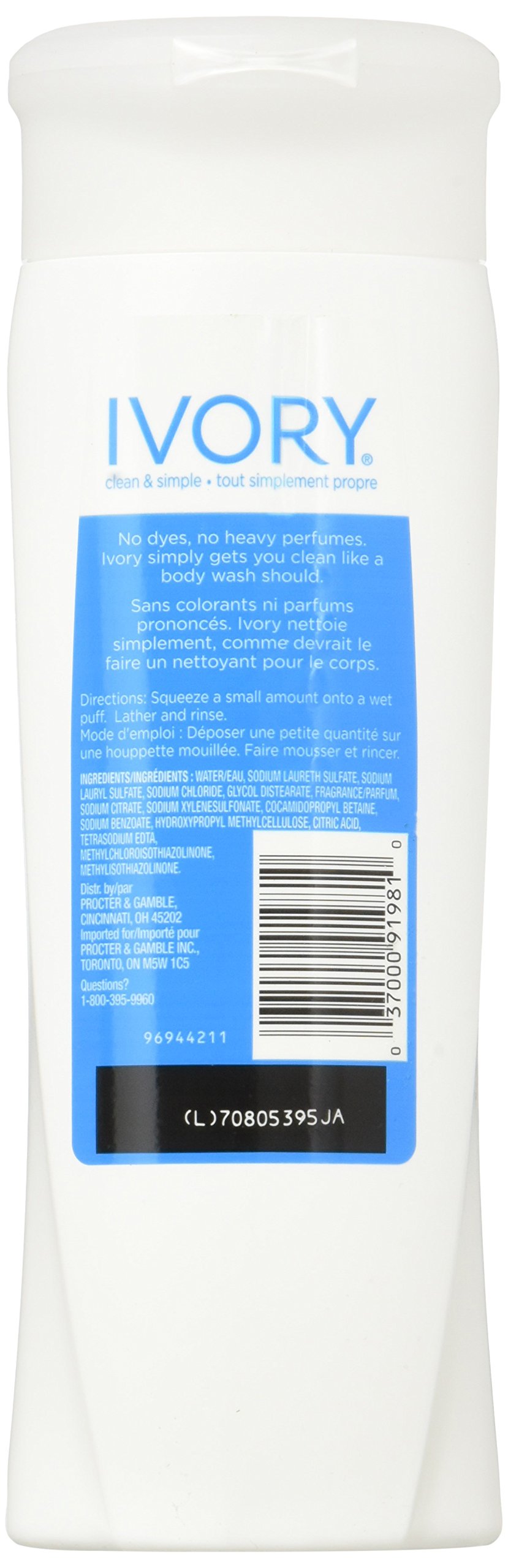 Ivory Body Wash, Original, 12 Ounces (Pack of 3) from Ivory