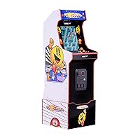 ARCADE1UP Pacmania Bandai Legacy Edition with Riser & Light-up Marquee Arcade Cabinet