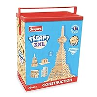 Vilac Jeujura 3 XL Tecap Construction Game, 200 Piece
