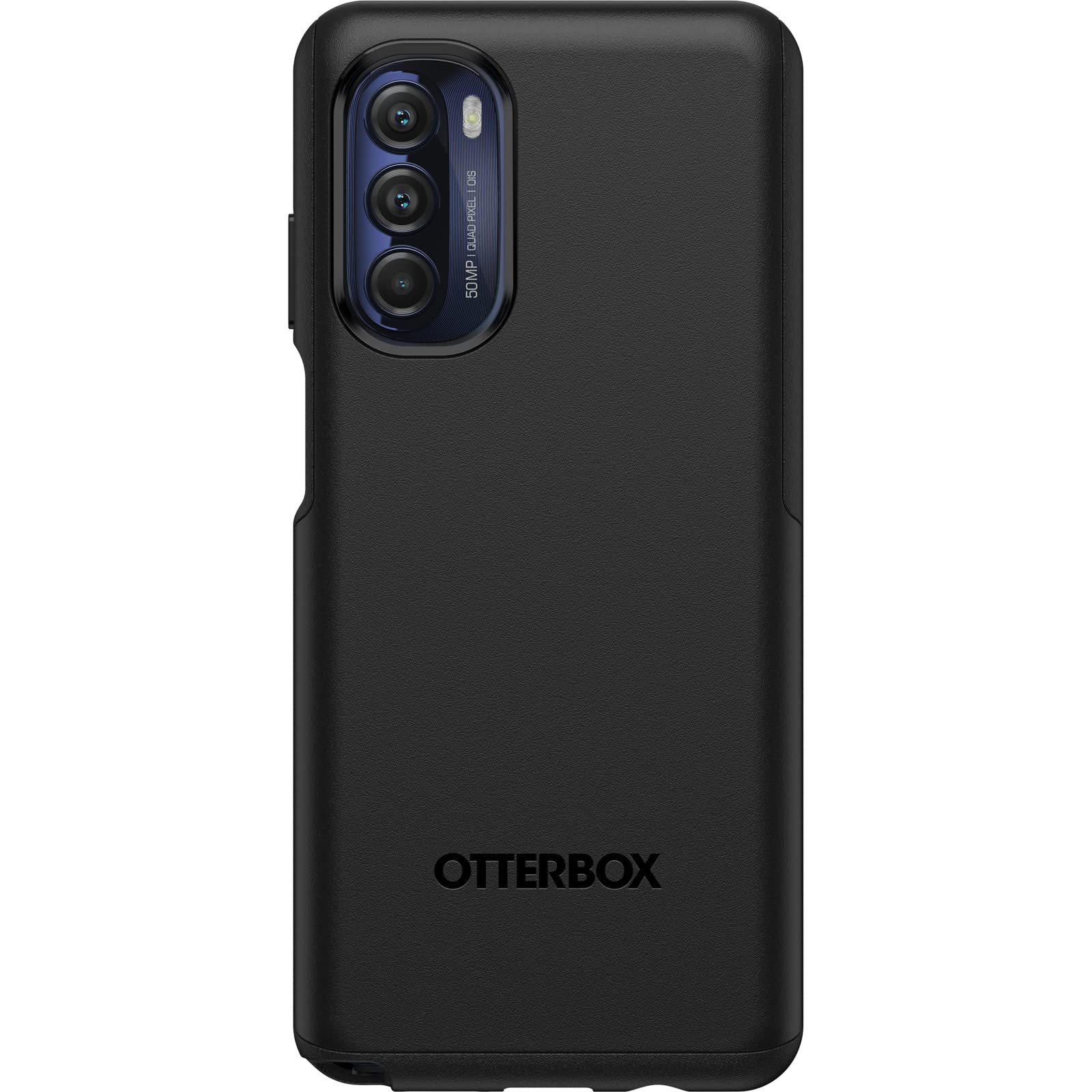 OtterBox moto g STYLUS 5G (2022) Commuter Series Lite Case - BLACK, slim & tough, pocket-friendly, with open access to ports and speakers (no port covers),