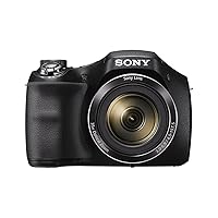 Sony DSC-H300 20.1 Megapixel High Zoom Digital Camera - Black