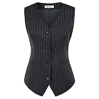 GRACE KARIN Womens Waistcoat Vest Vintage Steampunk Dress Jacquard Jacket