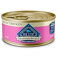 Homestyle Recipe Adult Small Breed Wet Dog Food, Made with Natural Ingredients, Chicken Recipe, 5.5-oz. Cans (24 Count)