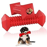 Super Bone Large – Dog Chew Toys for Aggressive Chewers – Tough Chew Toys for Dogs with Treat Dispenser – Indestructible Rubber Dog Toy for Teeth Cleaning – Chew Bones for Large Dogs