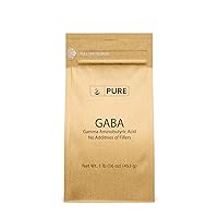 Pure Original Ingredients Gamma Aminobutyric Acid (GABA) Powder (1 lb) Always Pure, No Fillers Or Additives, Lab Verified