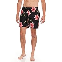 Kanu Surf Mens Monaco Swim Trunks (Regular & Extended Sizes)