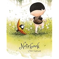 Collect happiness notebook for handwriting ( Volume 1)(8.5*11) (100 pages): Collect happiness and make the world a better place.