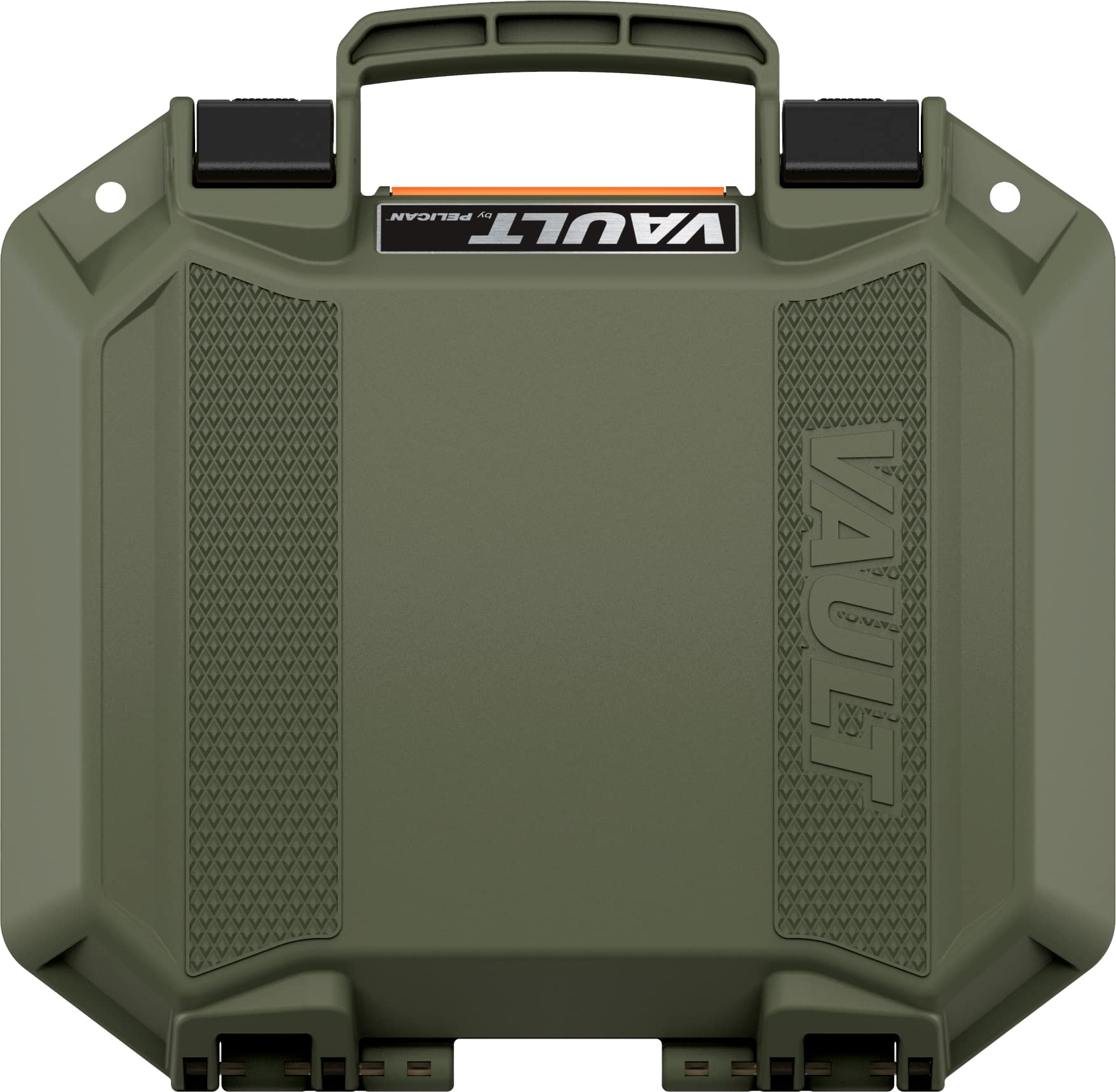 Vault by Pelican - V100 Multi-Purpose Hard Case with Foam for Camera, Drone, Equipment, Electronics, and Gear (OD Green)