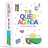 The Queer Agenda Party Game - 350 Sassy LGBTQ+ Cards for Hilarious Game Nights, Ages 17+, 4-10 Players, 30-60 Min Playtime, Made