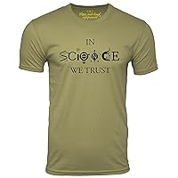 in Science We Trust Cool T-Shirt Cool Science Lover Tee Scientist Tshirt
