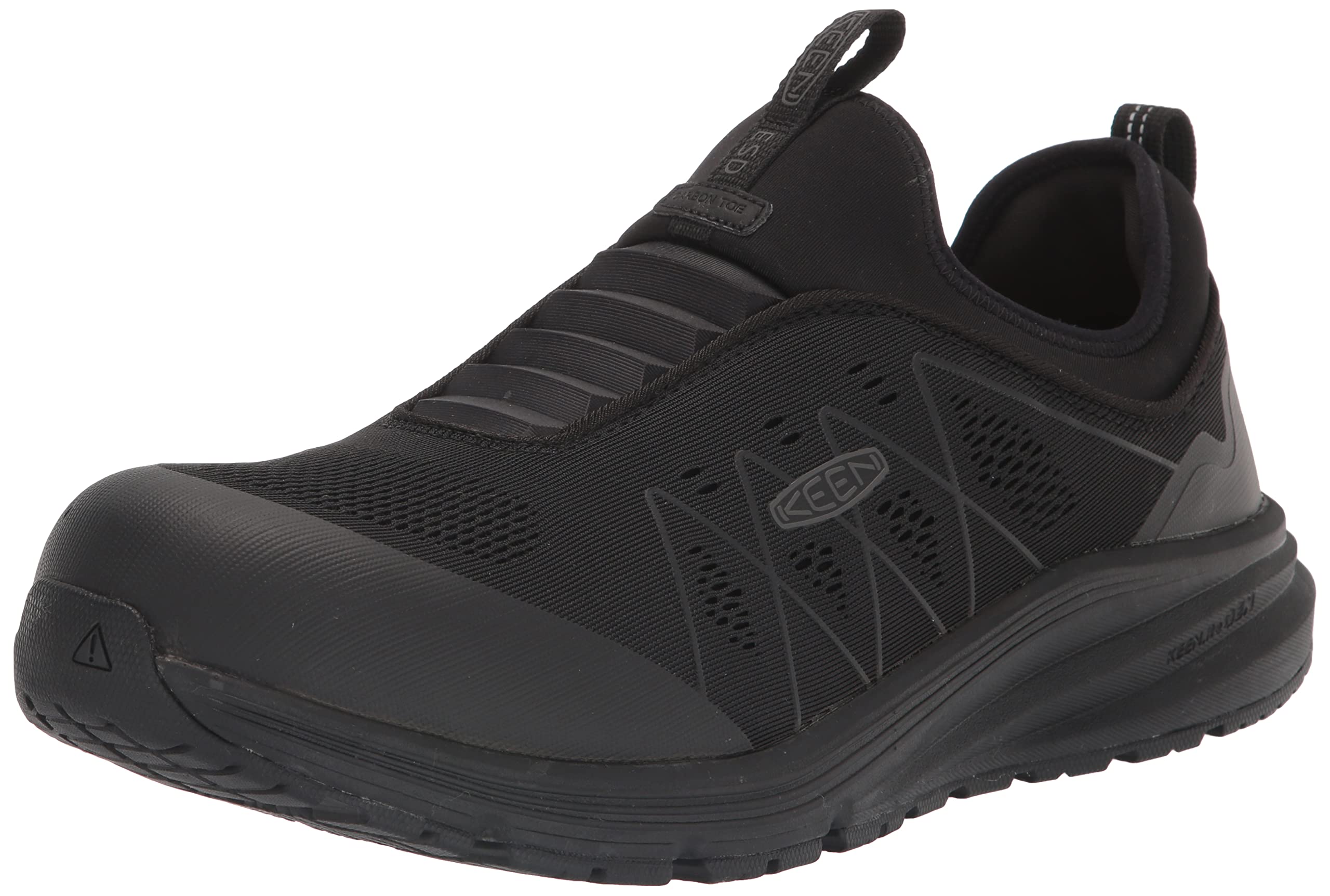 KEEN Utility Men's Vista Energy Shift Low Height Composite Toe ESD Slip on Industrial Work Shoes