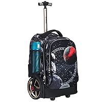 UNIKER Rolling Laptop Bag for 14 Inch Laptop,Wheeled Computer Bag,Bookbag with Wheel,Roller Travel Bag