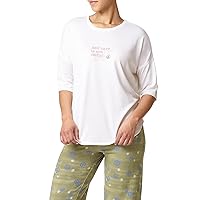 HUE Women's Fashion Sleepwear Pajama Tops