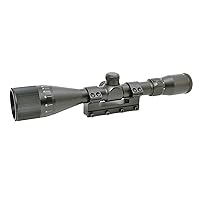 Hammers 4-12X40AO Air Gun Rifle Scope for High Power Magnum Spring .177 .22 Air Gun Rifle with 40mm Parallax Adjustable Objective Solid One Piece Mount Built-in Stop Pin