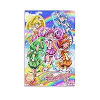  TianSW Smile PreCure! (20inch x 14inch/50cm x 35cm) Waterproof  Poster No Fading: Posters & Prints