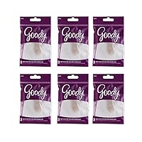 Goody Styling Solutions Hair Net, Light Brown, 3 Count (Pack of 6)