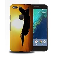 Cool Fighter Jet Plane in Sunset Phone CASE Cover for Google Pixel