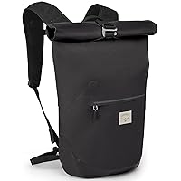 Osprey Arcane Roll Top 18L Waterproof Laptop Backpack, Stonewash Black