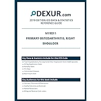 ICD 10 M19011 - Primary osteoarthritis, right shoulder - Dexur Data & Statistics Reference Guide