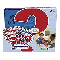 Guess Who? Original,Easy to Load Frame,Double-Sided Character Sheet,2 Player Board Games for Kids,Guessing Games for Families,Ages 6 and Up