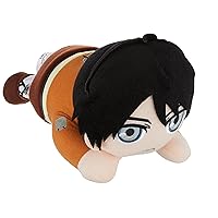 GE Animation Great Eastern Attack on Titan Eren Yeager Lying Down Stuffed Plush, 10