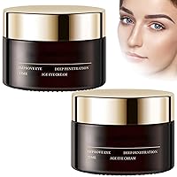 2PCS Night Eye Cream: Under For Dark Circles And Puffiness With Reduce Wrinkles Fine Lines Bags Under Eyes Instant Face Lift Cream