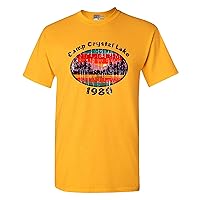 Camp Crystal Lake 1980 Halloween Costume Fan Wear DT Adult T-Shirt Tee