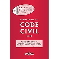 Code civil 2021 annoté. Édition limitée - 120e ed. Code civil 2021 annoté. Édition limitée - 120e ed. Paperback