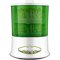 Electric Bean Sprout Machine, Seed Germination Kit Intelligent Large-Capacity Germination Machine Plant Germination Planter,3 Layers-1/