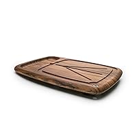Ironwood Gourmet Kansas City Carving Board with Juice Channels, 22 x 15 x 2.5 inches, Acacia Wood