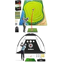 Golf Net + Golf Chipping Game Set