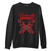 4s Bred Reimagined Design Butterfly Effect Sneaker Matching Sweatshirt