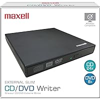 Maxell® CD/DVD External USB 2.0 Reader/Writer