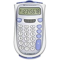 Texas Instruments Ti-1706sv Handheld Pocket Calculator, 8-Digit LCD