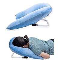Face Down Pillow After Eye Surgery, Adjustable Height Prone Prone Pillow Face Down Sleep, Retina Lying Pillow, Vitrectomy Macular Hole Retinal Detachment Recovery Equipment Eye Surgery Support