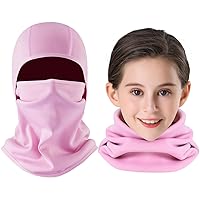Aegend Kids Balaclava Face Mask Windproof Ski Face Neck Warmer for Cold Weather Winter Outdoor Sports Skiing Running Cycling