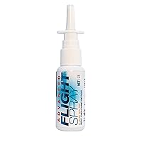 Flight Spray Advanced, Nasal Nose Spray Cleaner for Hydration - Air Humidifier + Saline Alternative, 1 Ounce Bottle