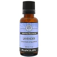 Plantlife Lavender Aromatherapy Essential Oil - Straight from The Plant 100% Pure Therapeutic Grade - No Additives or Fillers - 30 ml