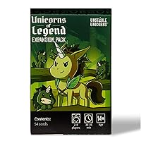 Unstable Unicorns Unicorns of Legend Expansion Pack - designed to be added to your Unstable Unicorns Card Game