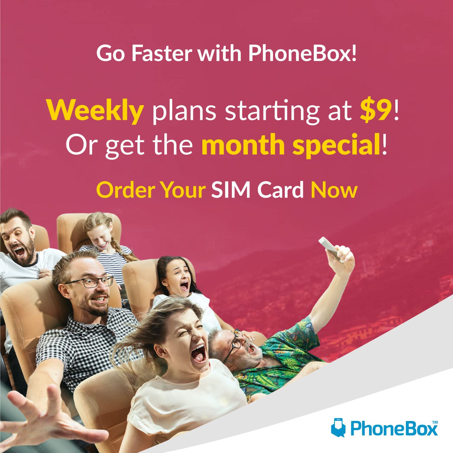 PhoneBox Canada Prepaid SIM Card | Choose one of The 7 Days Plan or The 30 Days Promo