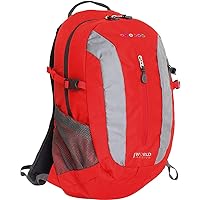 J World New York Multi Purpose Outdoor Sports Bag, RED, 18 X 11.5 X 6 (H X W X D)