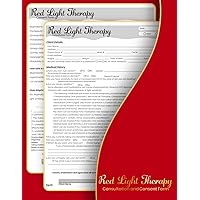 Red Light Therapy Intake and Consent Form Book: RLT Forms for Estheticians. 50 Intake / 50 consent (8.5x11 Inches).