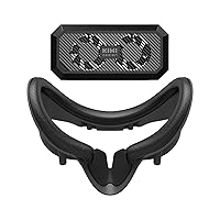 KIWI design USB Radiator Fans Heat Cooling, Facial Interface Bracket with Nose Pad and 2pcs PU Foam Cover for Valve Index Accessories