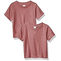 Baby Boys' Triblend Short Sleeve T-Shirt-2 Pack