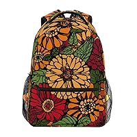 Hydrangea Flower Backpacks Travel Laptop Daypack School Bags for Teens Men Women