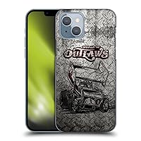 Head Case Designs Officially Licensed World of Outlaws Sprint Car Western Graphics Hard Back Case Compatible with Apple iPhone 14