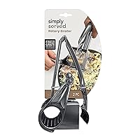 Rotary Grater, Tool for Grating Nuts, Cheese, Chocolate and More, Set of 1