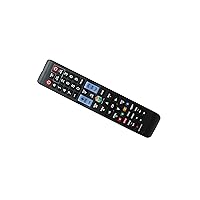 General Replacement Remote Control Fit for Samsung T24D310 T24D310NH UN49KS8000F UN50HU6950FXZA UN55HU6900FX Smart 3D LCD LED HDTV TV