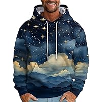 Sweatshirts for Men,Mens Hoodies Pullover,Hoodies for Men Heavyweight Fleece Sweatshirt Fashion Graphic Hoodies